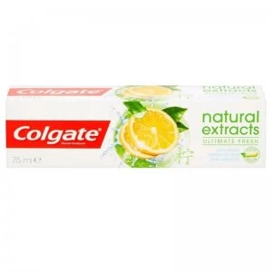 Colgate Natural Extracts Ultimate Fresh Toothpaste with Lemon Oil 75ml