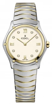 EBEL Womens Sport Classic Two-Tone Stainless Steel Watch