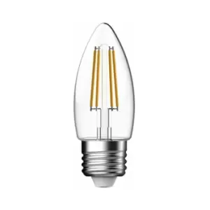 Energizer Filament LED Candle 470 Lumens E27 Warm White S9031 - Eveready