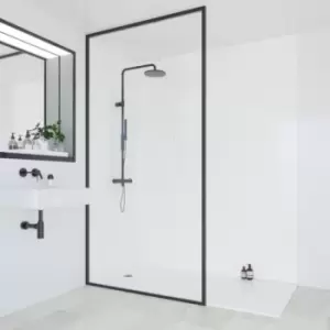 Multipanel Classic Bathroom Wall Panel Hydrolock 2400 X 598mm White Snow