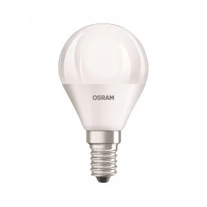 Osram 5.3W Parathom Clear LED Golf Ball BC/B22 Dimmable Very Warm White - 292352-462557