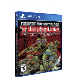TMNT Teenage Mutant Ninja Turtles Mutants in Manhattan PS4 Game