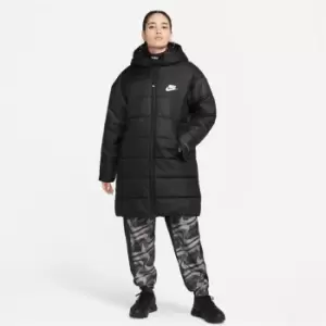 Nike Sportswear Therma-FIT Repel Womens Synthetic-Fill Hooded Parka - Black