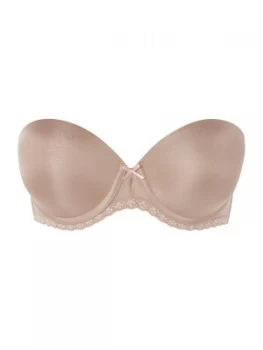 b.temptd Faithfully yours strapless push up bra Natural