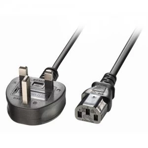 Lindy 30434 power cable Black 3m C13 coupler
