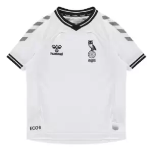 Hummel Oldham Athletic Third Shirt 2021 2022 Juniors - White