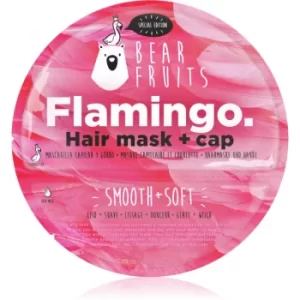 Bear Fruits Flamingo Smooth Soft Hair Mask Hair Cap