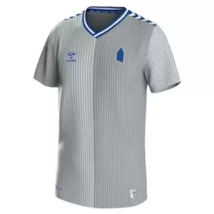 Hummel Everton Third Shirt 2023 2024 Juniors - Grey