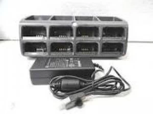 Rs507 8 Slot Battery Chgr Kit - Inc. Charger Psu Us Ac Cord In