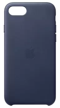 Apple iPhone SE 2nd Gen Leather Case Midnight Blue MXYN2ZM/A