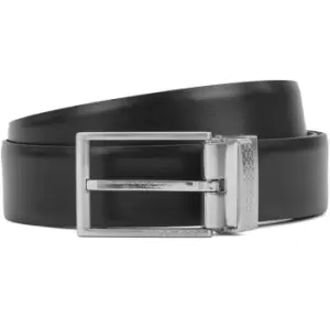 Boss Giole Leather Belt Mens - Black