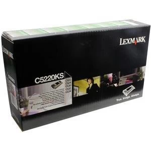 Lexmark C5220KS Black Laser Toner Ink Cartridge