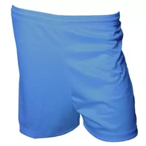 Precision Childrens/Kids Micro-Stripe Football Shorts (M-L) (Royal Blue)