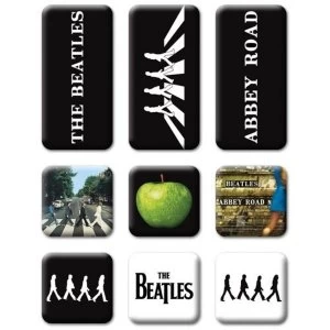 The Beatles - Abbey Road Fridge Magnet Set