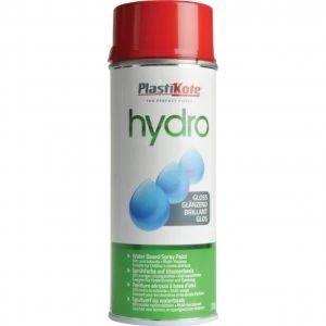 Plasti-Kote Hydro Spray Paint Red 350ml