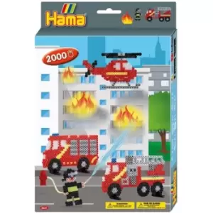 Hama - Firefighters Hanging Box Activity Set