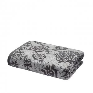 Bedeck of Belfast Grey Cotton Terry Canna Towels
