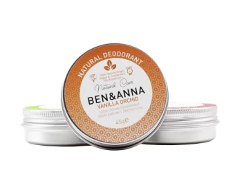 Ben & Anna Natural Soda Deodorant Vanilla Orchid - 45g