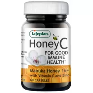 Lifeplan Honey C With Vitamin C & Zinc Capsules - 60s - 88854