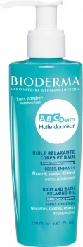 Bioderma ABCDerm Huile Douceur - Body and Bath Relaxing Oil 200ml