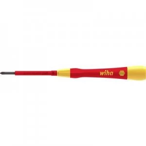 Wiha PicoFinish electric 42380 Electrician, VDE, Electrical & precision engineering Pillips screwdriver PH 1 Blade length: 65 mm