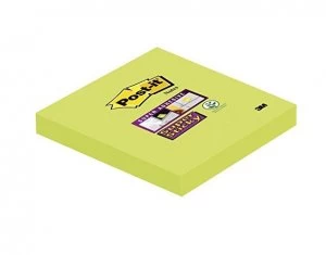 Post-it Super Sticky Notes 76x76mm Asparagus 654-6SS-AW PK6