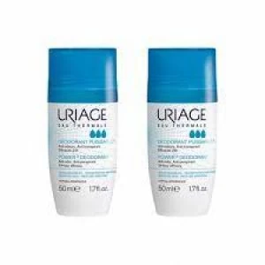 Uriage Power3 Deodorant Roll On 50ml (Pack of 2)