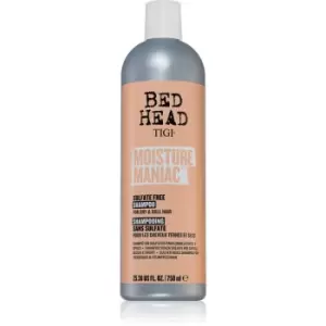 TIGI Bed Head Moisture Maniac cleansing and nourishing shampoo for dry hair 750ml