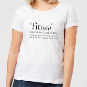 Fit (ish) Womens T-Shirt - White - 4XL