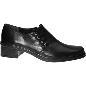 Gabor Hertha High Cut Leather Womens Shoes womens Smart / Formal Shoes in Black