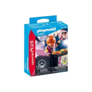 Playmobil 70882 Special Plus DJ With Turntables Figure