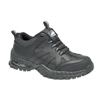 4041 Air Bubble Black Safety Trainers - Size 3 - Himalayan