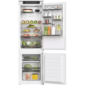 Haier HBW5518EK WiFi Connected Integrated 70/30 Frost Free Fridge Freezer with Sliding Door Fixing Kit - White - E Rated