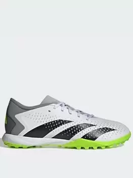adidas Mens Predator Low 20.3 Firm Ground Football Boot - White, Size 9, Men