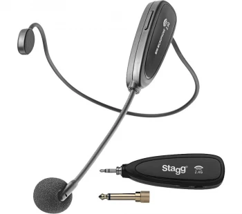STAGG Wireless Headset Microphone - Black