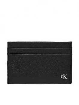 Calvin Klein Jeans Monogram Card Case - Black
