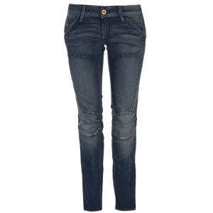 G Star Elva Tapered Womens Jeans - vintage worn in