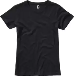 Brandit Ladies T-Shirt, black, Size M for Women, black, Size M for Women