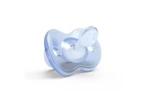 Nuvita Ortohosoft Soother with Blue Orthodontic Teat
