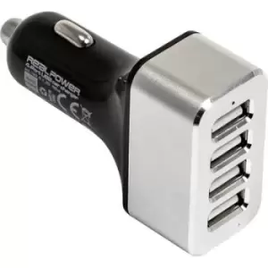 RealPower 176636 176636 USB charger Car Max. output current 2400 mA 4 x USB