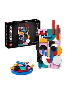 Lego Art Modern Art Colourful Abstract Wall Canvas Set 31210