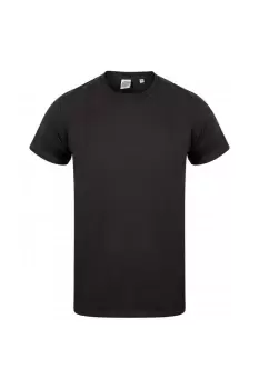 Men Feel Good Stretch V-neck Short Sleeve T-Shirt