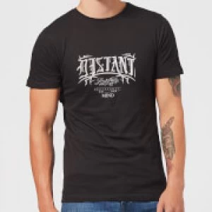 Distant Mind Mens T-Shirt - Black - XL