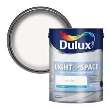 Dulux Light & Space Absolute White Matt Emulsion Paint 5L