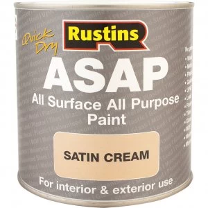 Rustins ASAP All Surface All Purpose Paint Cream 250ml