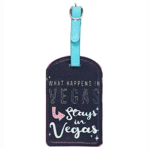 What Happens In Vegas Luggage Tag