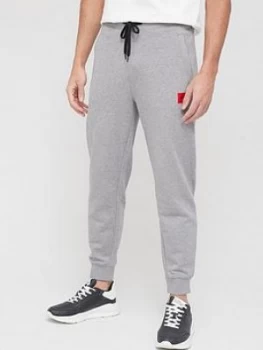 Hugo Boss Doak 212 Red Patch Logo Sweatpants Grey Size M Men