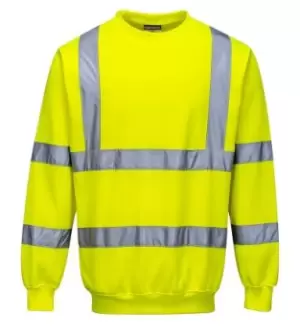 RS PRO Yellow Men Work Sweatshirt, M