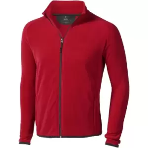 Elevate Mens Brossard Micro Fleece (XL) (Red)