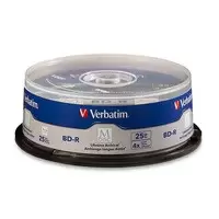 Verbatim 98909 blank Bluray disc BD-R 25 GB 25 pc(s)